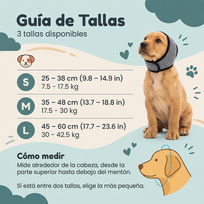 Guía de tallas QuietPaws